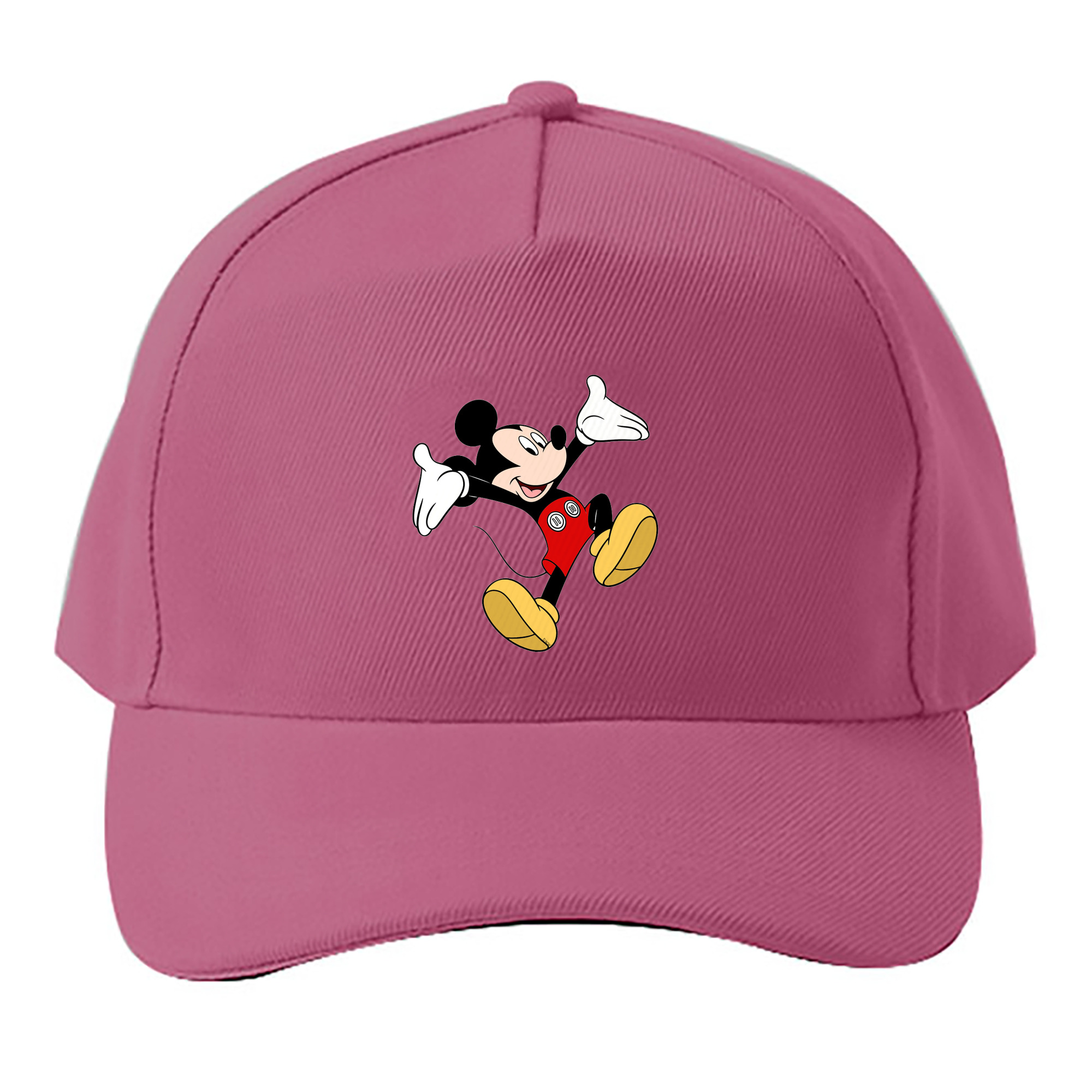 （画像用） ミッキーマウス Mickey Mouse ベースボールキャップ 綿100％ 男女兼用 帽子 スポーツ